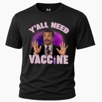 Neil deGrasse Tyson Y’all Need Vaccine Cooling Performance Crew T-Shirt