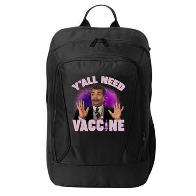 Neil deGrasse Tyson Y’all Need Vaccine City Backpack