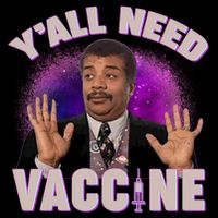 Neil deGrasse Tyson Y’all Need Vaccine City Backpack