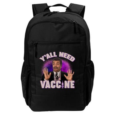 Neil deGrasse Tyson Y’all Need Vaccine Daily Commute Backpack