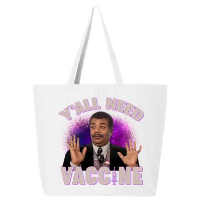 Neil deGrasse Tyson Y’all Need Vaccine 25L Jumbo Tote