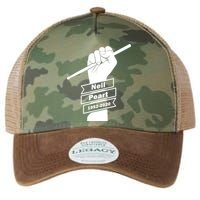 Neil Peart In Loving Memory Greatest Drummer Legacy Tie Dye Trucker Hat