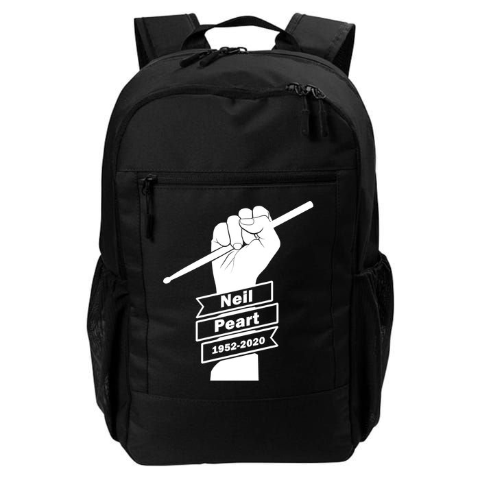 Neil Peart In Loving Memory Greatest Drummer Backpack