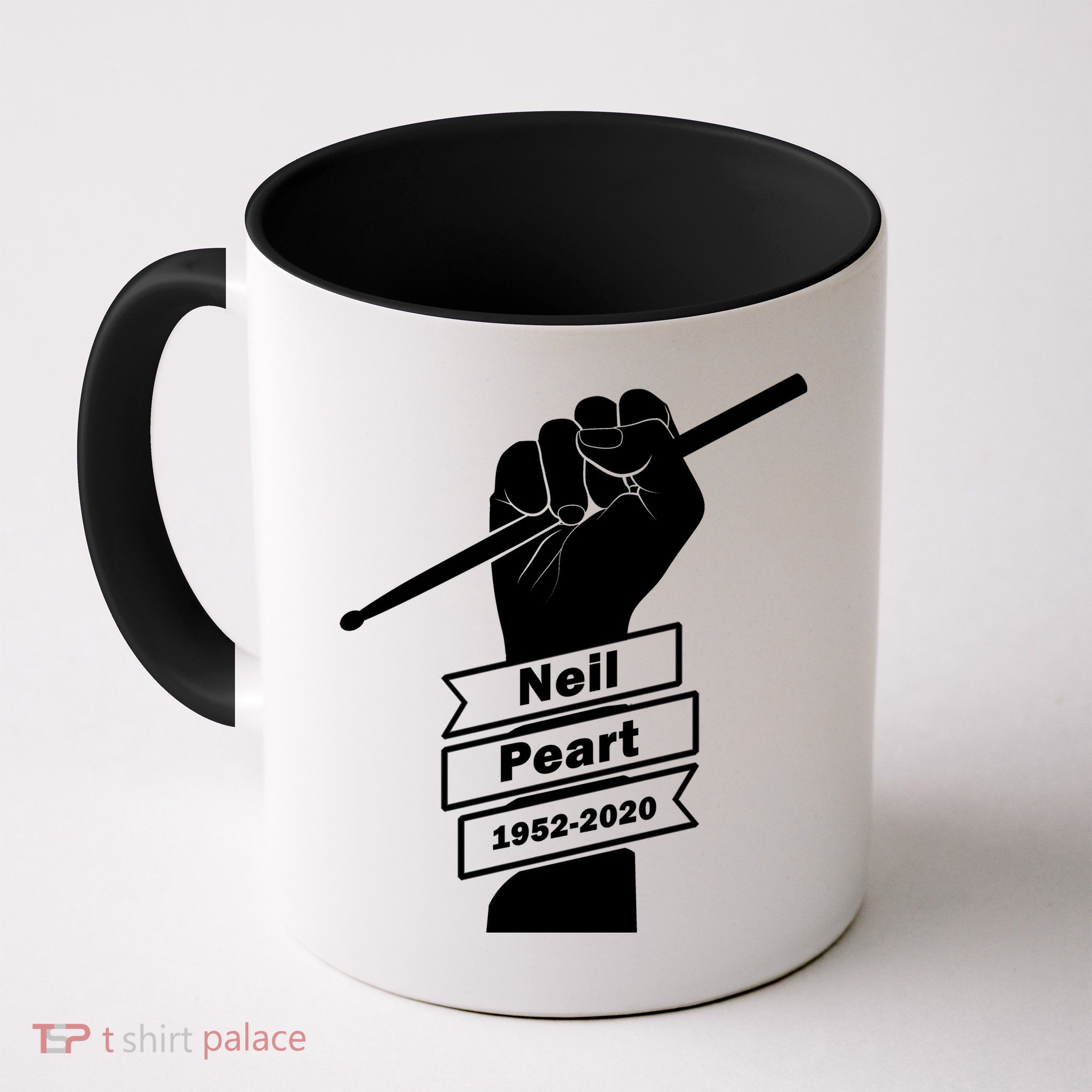 Neil Peart In Loving Memory Greatest Drummer Mug