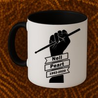 Neil Peart In Loving Memory Greatest Drummer Mug