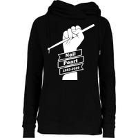 Neil Peart In Loving Memory Greatest Drummer Womens Funnel Neck Pullover Hood