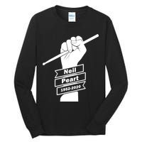 Neil Peart In Loving Memory Greatest Drummer Tall Long Sleeve T-Shirt