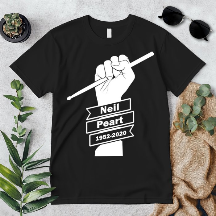 Neil Peart In Loving Memory Greatest Drummer Premium T-Shirt