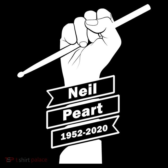 Neil Peart In Loving Memory Greatest Drummer Sustainable Knit Beanie