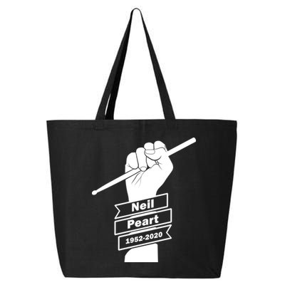 Neil Peart In Loving Memory Greatest Drummer 25L Jumbo Tote