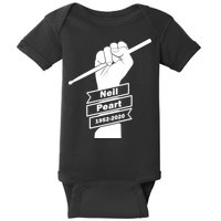 Neil Peart In Loving Memory Greatest Drummer Baby Bodysuit