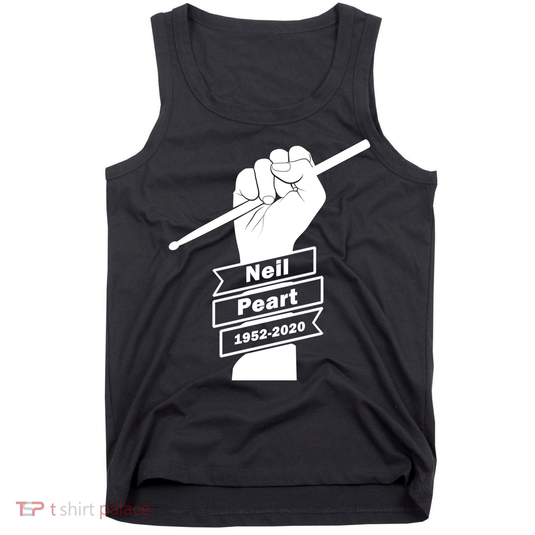 Neil Peart In Loving Memory Greatest Drummer Tank Top