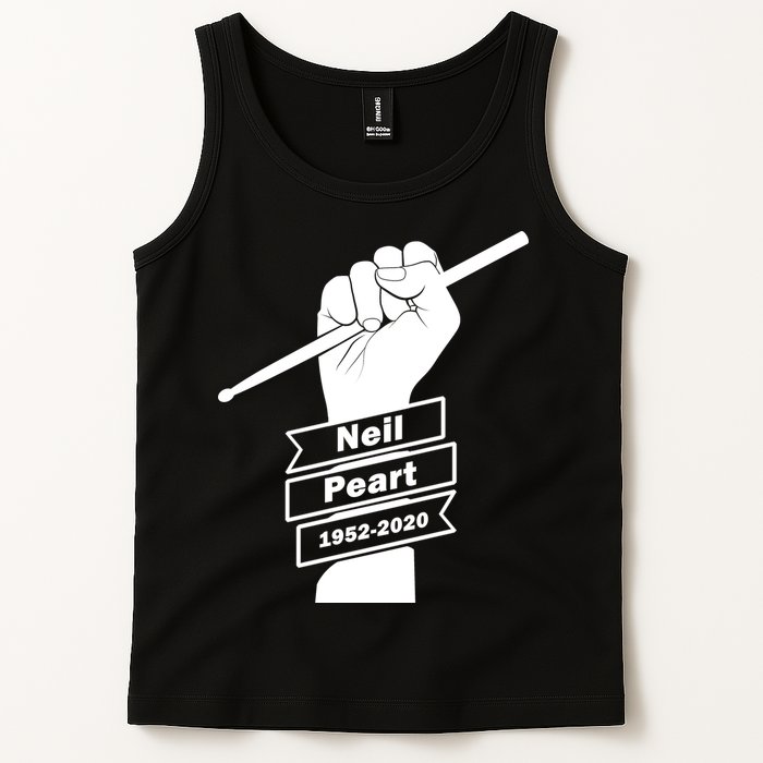Neil Peart In Loving Memory Greatest Drummer Tank Top