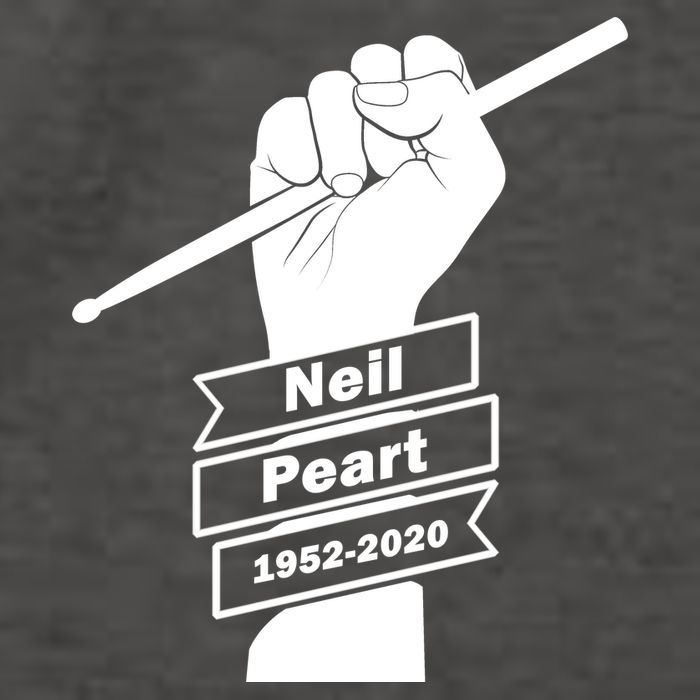 Neil Peart In Loving Memory Greatest Drummer Vector Backpack