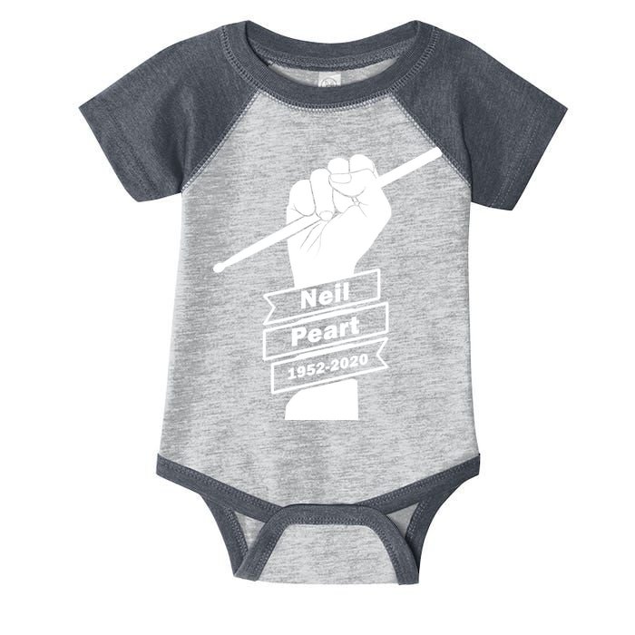 Neil Peart In Loving Memory Greatest Drummer Infant Baby Jersey Bodysuit