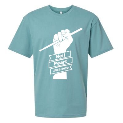 Neil Peart In Loving Memory Greatest Drummer Sueded Cloud Jersey T-Shirt