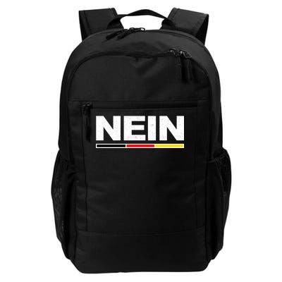 Nein German Funny Oktoberfest Daily Commute Backpack