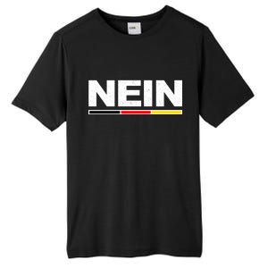 Nein German Funny Oktoberfest Tall Fusion ChromaSoft Performance T-Shirt