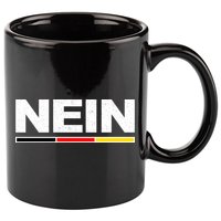 Nein German Funny Oktoberfest 11oz C Handle Ceramic Mug