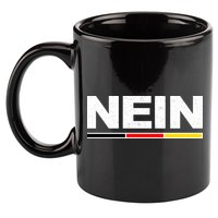 Nein German Funny Oktoberfest 11oz C Handle Ceramic Mug