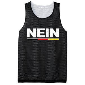 Nein German Funny Oktoberfest Mesh Reversible Basketball Jersey Tank