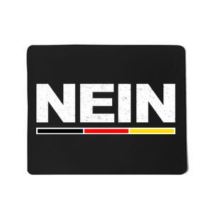 Nein German Funny Oktoberfest Mousepad