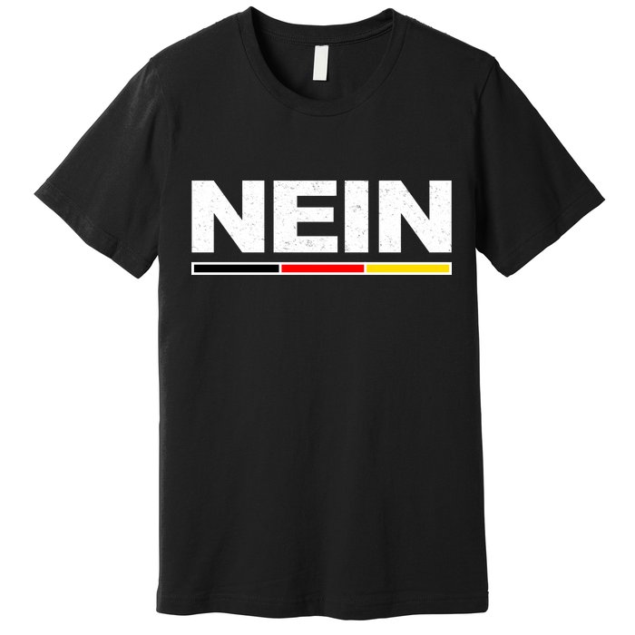 Nein German Funny Oktoberfest Premium T-Shirt