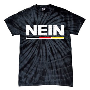 Nein German Funny Oktoberfest Tie-Dye T-Shirt