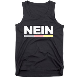 Nein German Funny Oktoberfest Tank Top