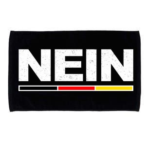 Nein German Funny Oktoberfest Microfiber Hand Towel