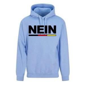 Nein German Funny Oktoberfest Unisex Surf Hoodie