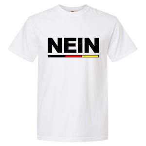 Nein German Funny Oktoberfest Garment-Dyed Heavyweight T-Shirt