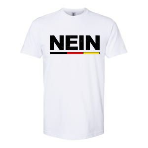 Nein German Funny Oktoberfest Softstyle CVC T-Shirt