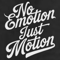 No Emotion Just Motion Motivation Progress Cool Comfort Performance Bucket Hat