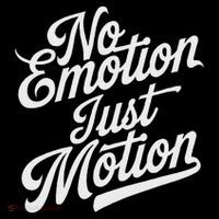 No Emotion Just Motion Motivation Progress Pom Pom 12in Knit Beanie