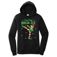 Ninja Elf Karate Taekwondo Martial Arts Mma Christmas Women's Pullover Hoodie