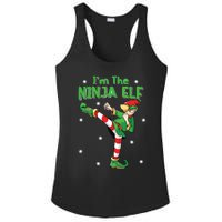 Ninja Elf Karate Taekwondo Martial Arts Mma Christmas Ladies PosiCharge Competitor Racerback Tank