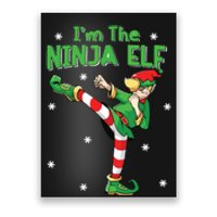 Ninja Elf Karate Taekwondo Martial Arts Mma Christmas Poster