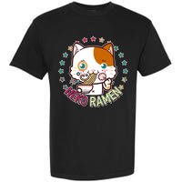 Neko Ramen Noodle Cat Garment-Dyed Heavyweight T-Shirt