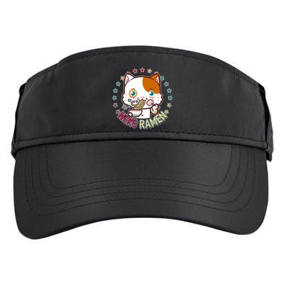 Neko Ramen Noodle Cat Adult Drive Performance Visor