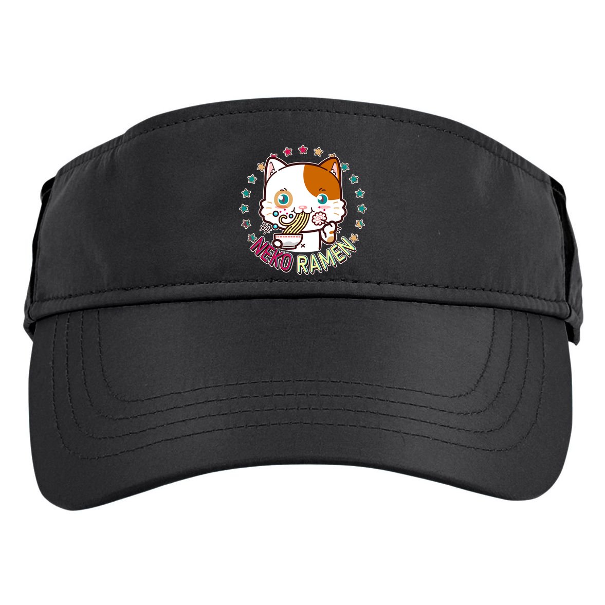 Neko Ramen Noodle Cat Adult Drive Performance Visor