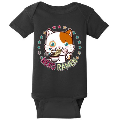 Neko Ramen Noodle Cat Baby Bodysuit