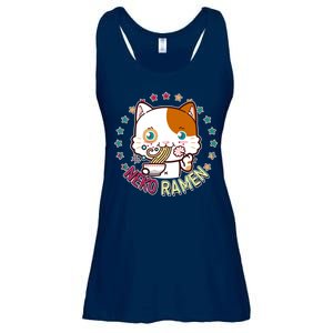 Neko Ramen Noodle Cat Ladies Essential Flowy Tank