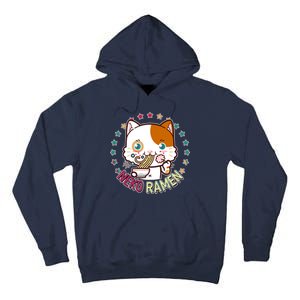 Neko Ramen Noodle Cat Tall Hoodie