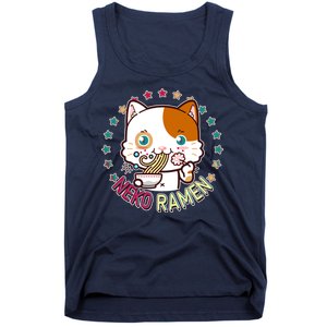 Neko Ramen Noodle Cat Tank Top