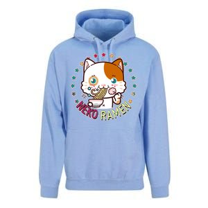 Neko Ramen Noodle Cat Unisex Surf Hoodie