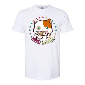 Neko Ramen Noodle Cat Softstyle® CVC T-Shirt