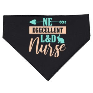 Ne Eggcellent L&d Nurse Labor Day Gift USA-Made Doggie Bandana