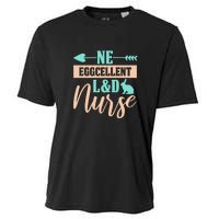 Ne Eggcellent L&d Nurse Labor Day Gift Cooling Performance Crew T-Shirt