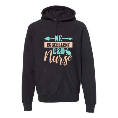 Ne Eggcellent L&d Nurse Labor Day Gift Premium Hoodie